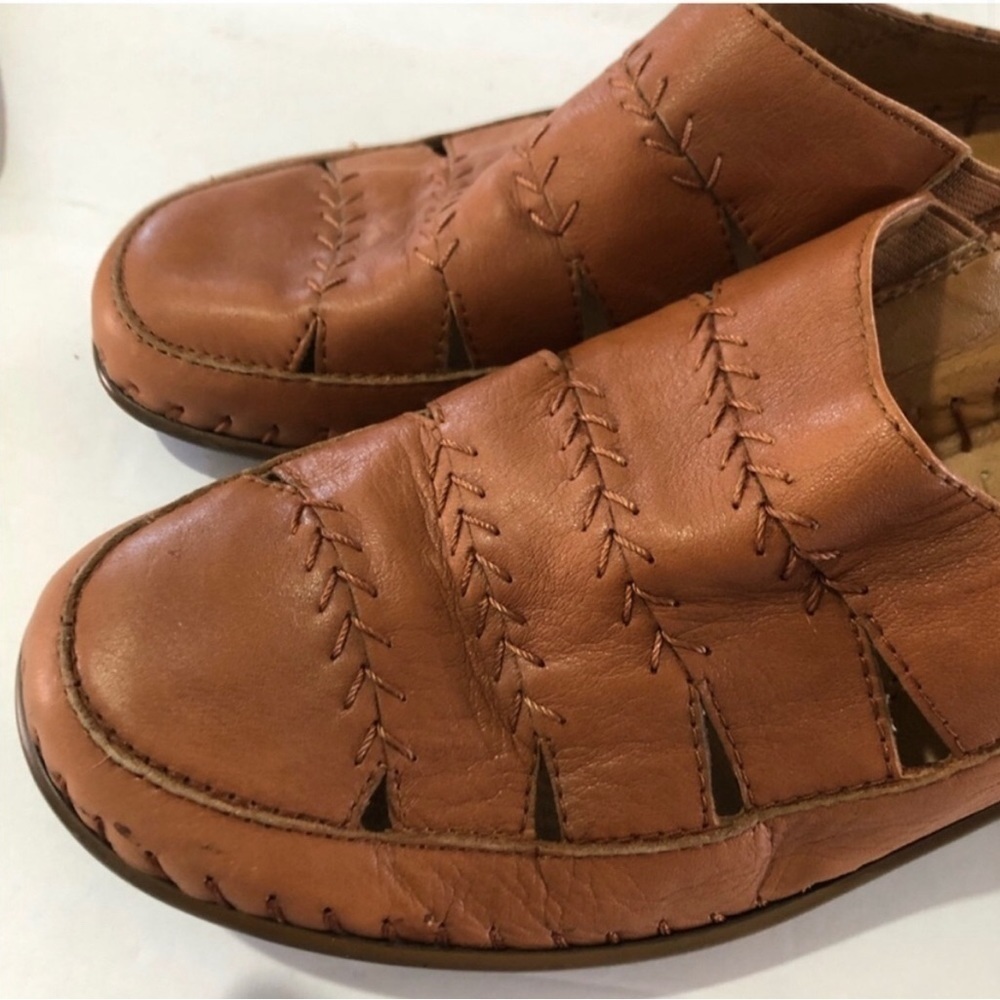 easyspirit flat shoes Slept on Comfortable Minimalist Tan - Picture 2 of 15